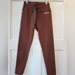 ECHT Maroon High-Rise Performance Leggings